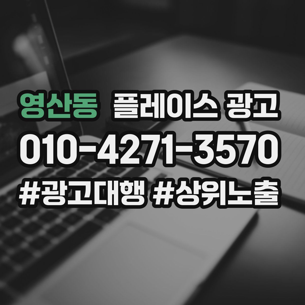 영산동 플레이스 광고