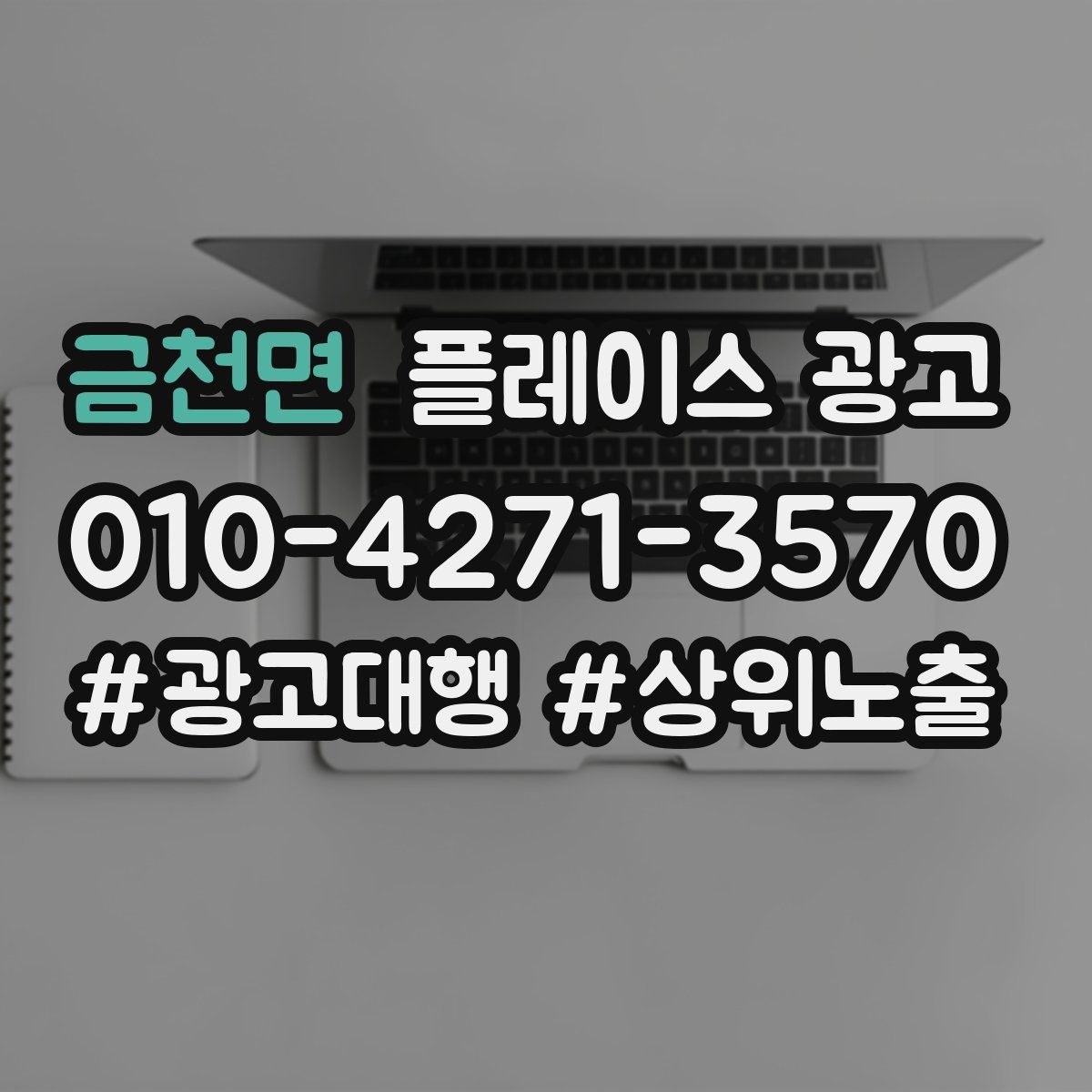 금천면 플레이스 광고