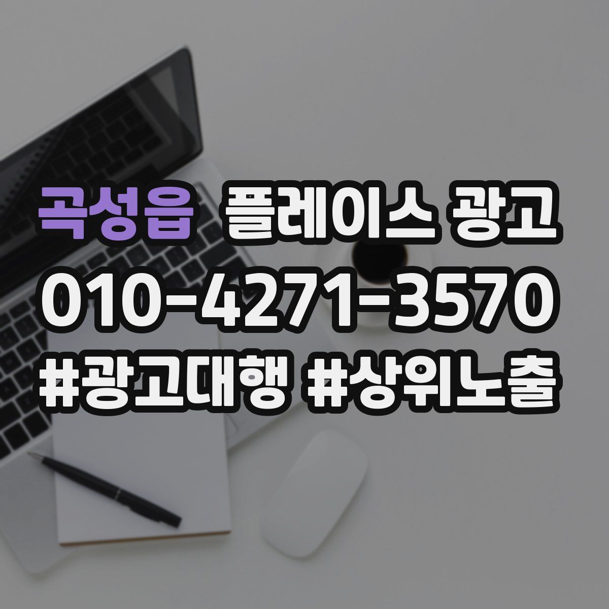 곡성읍 플레이스 광고
