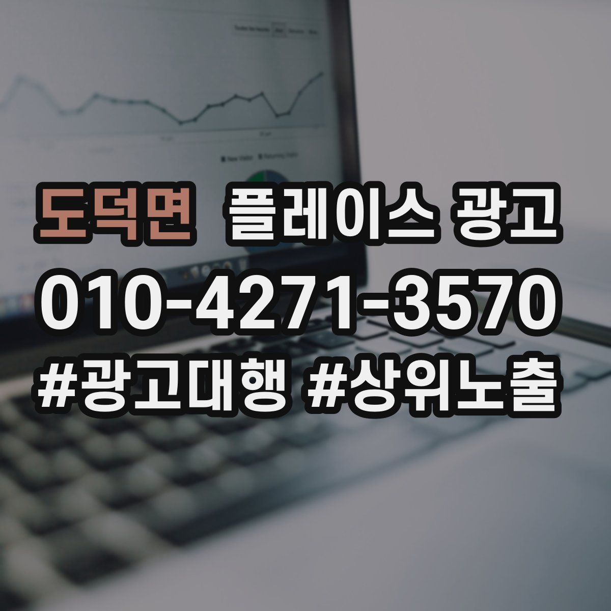 도덕면 플레이스 광고