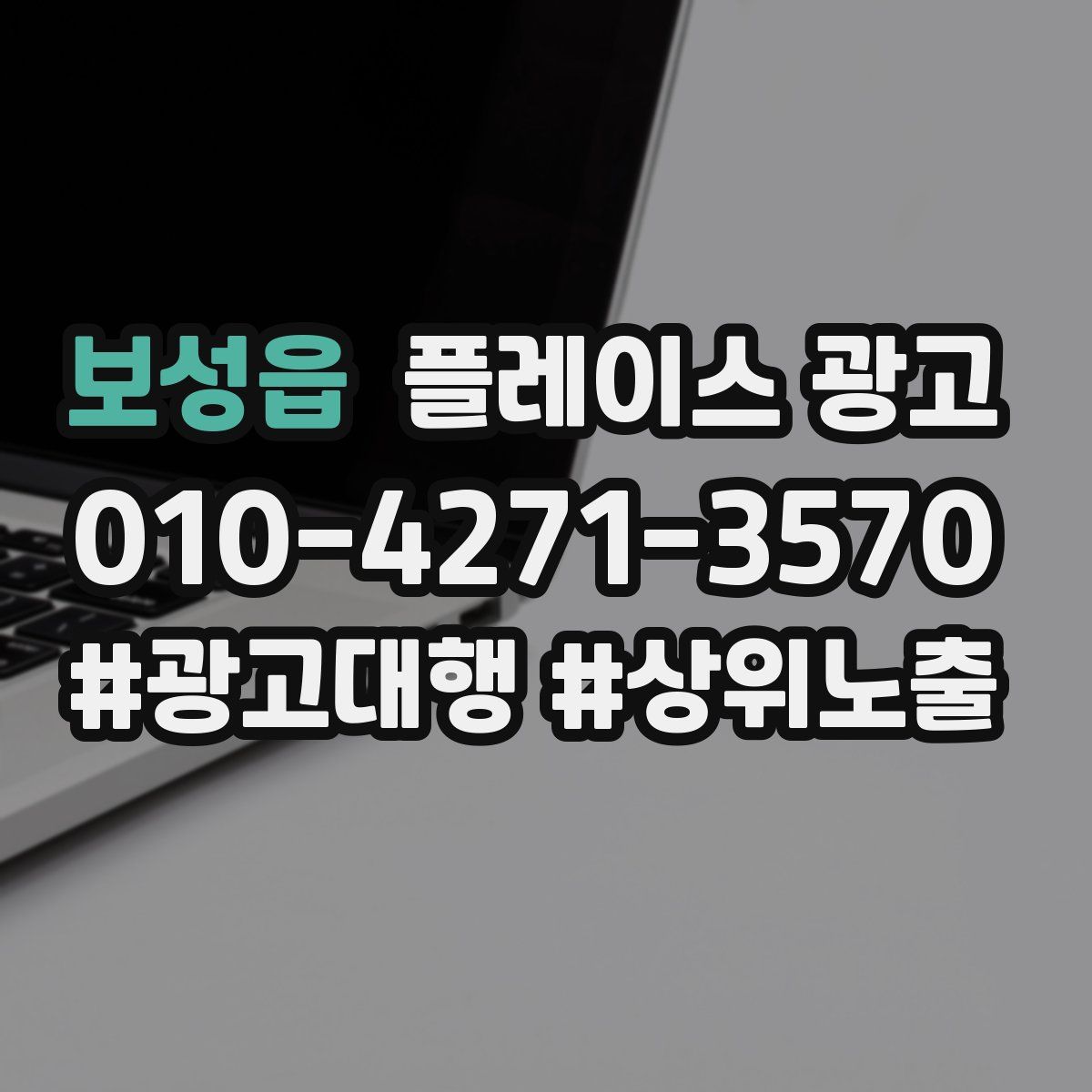 보성읍 플레이스 광고