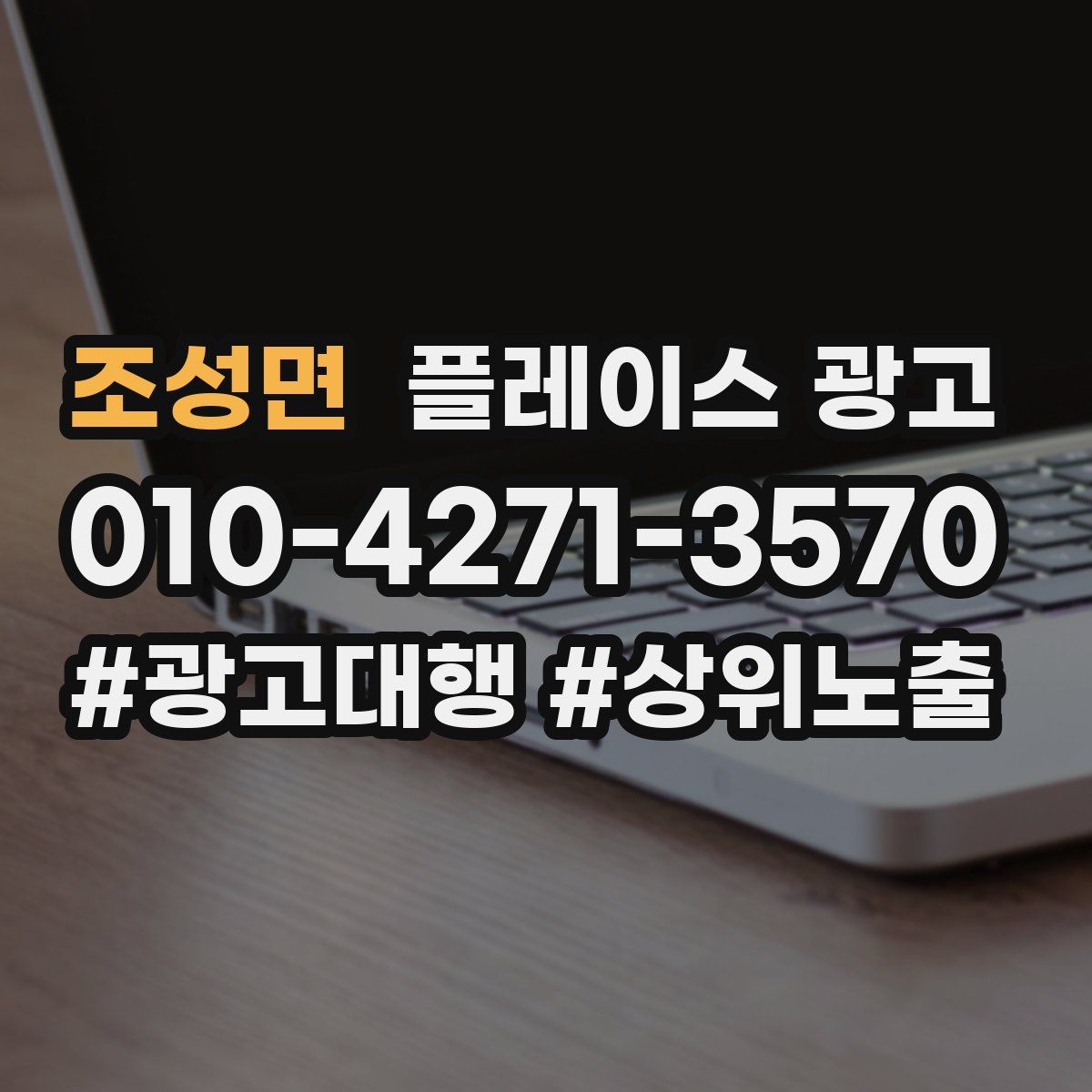 조성면 플레이스 광고