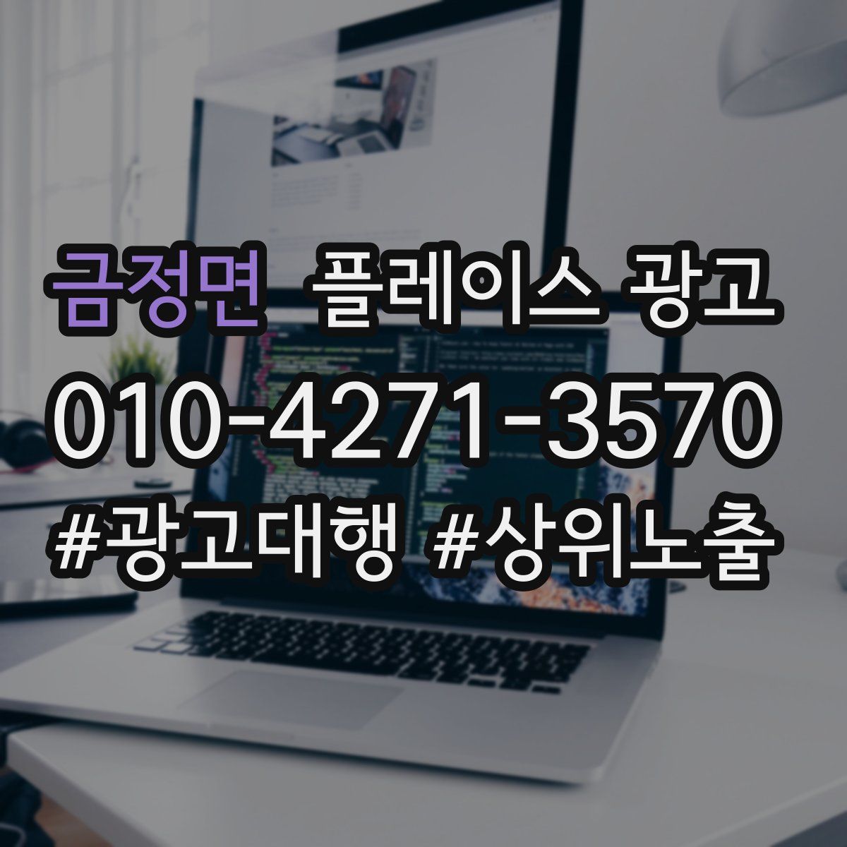 금정면 플레이스 광고