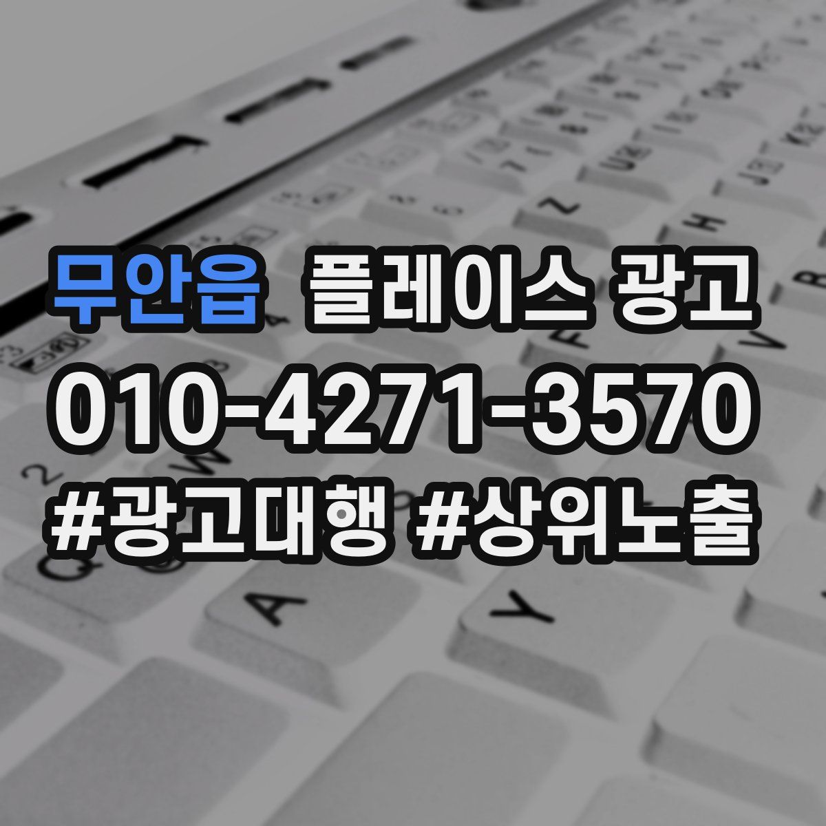 무안읍 플레이스 광고
