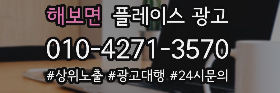 해보면 플레이스 광고