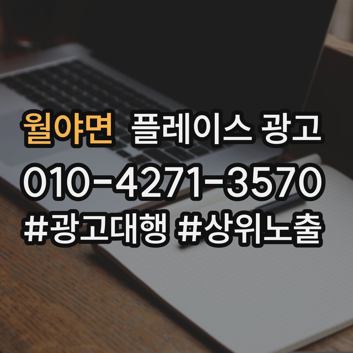 월야면 플레이스 광고