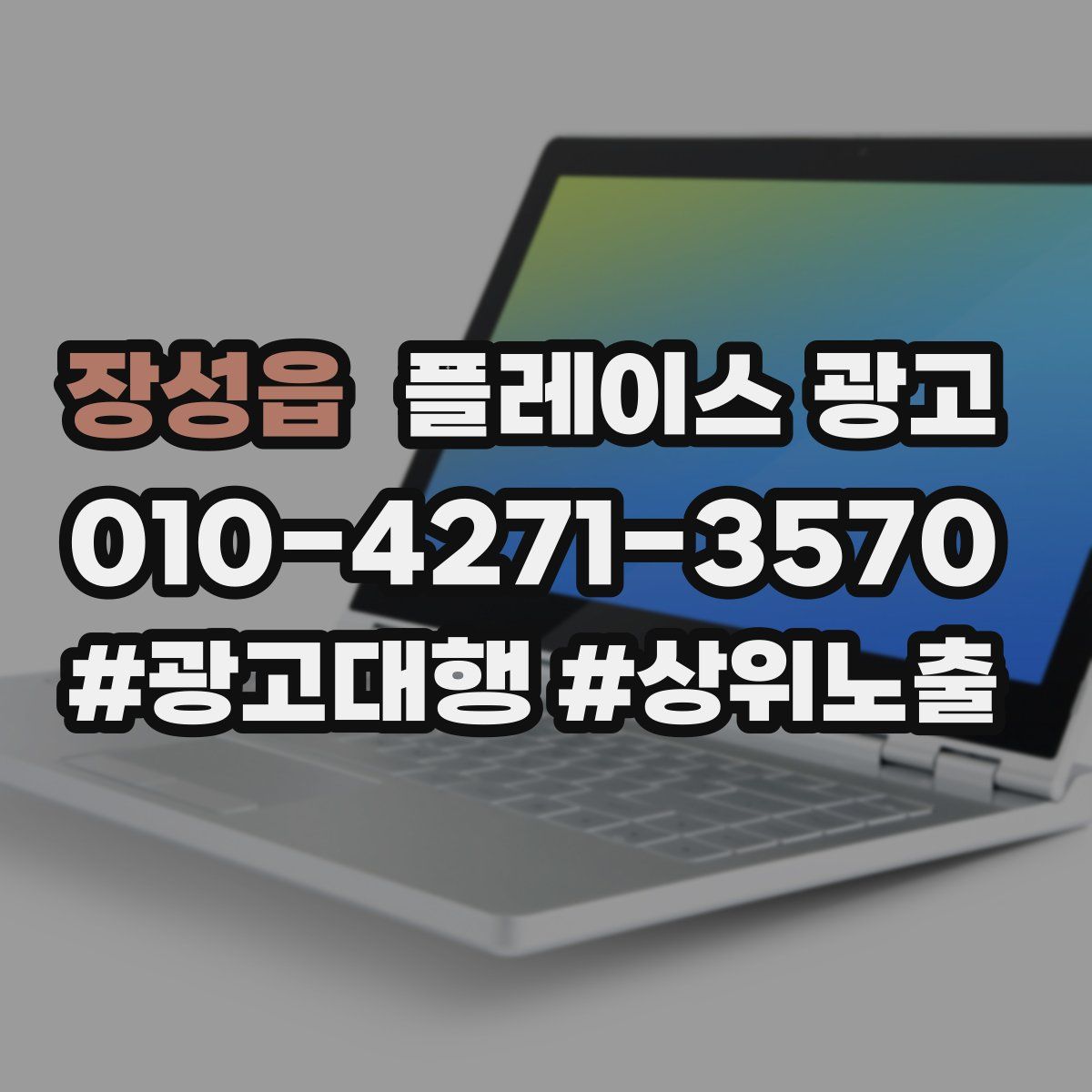 장성읍 플레이스 광고