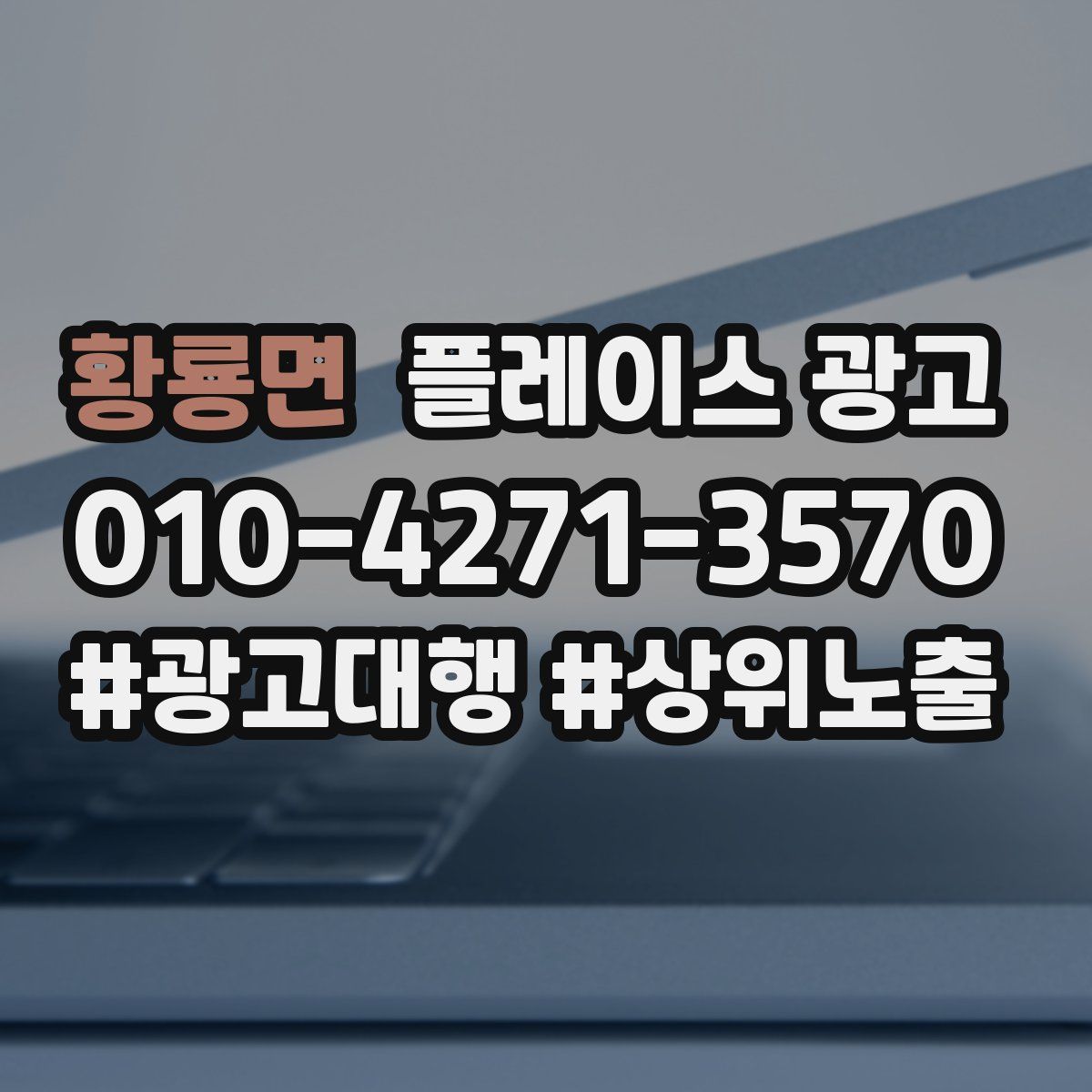 황룡면 플레이스 광고