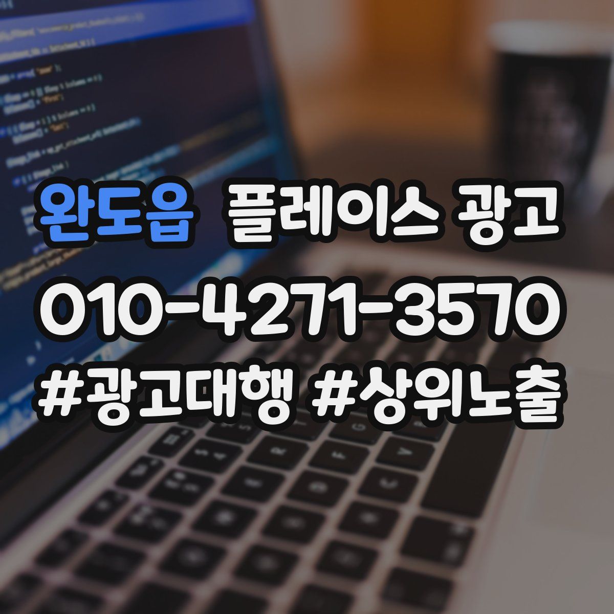 완도읍 플레이스 광고