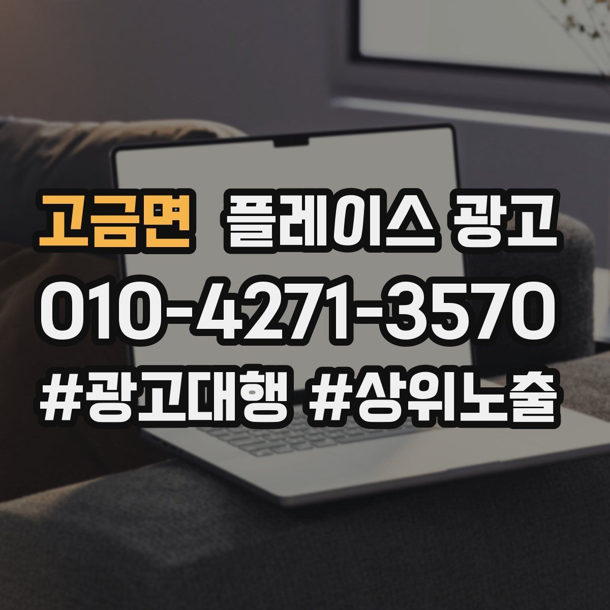 고금면 플레이스 광고