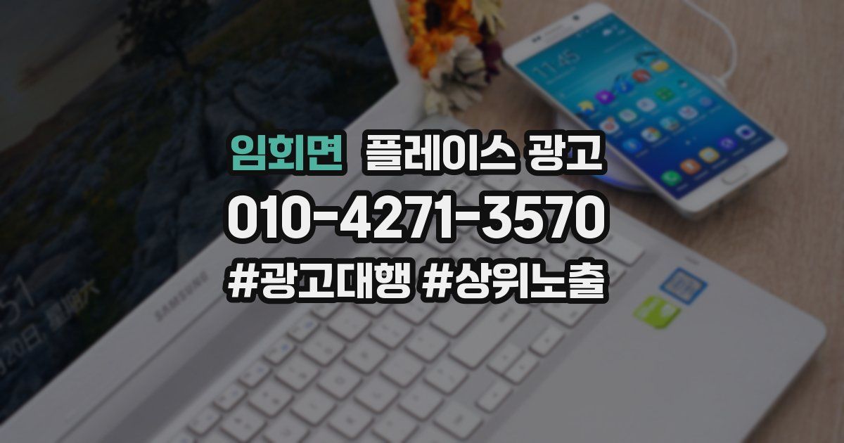 임회면 플레이스 광고