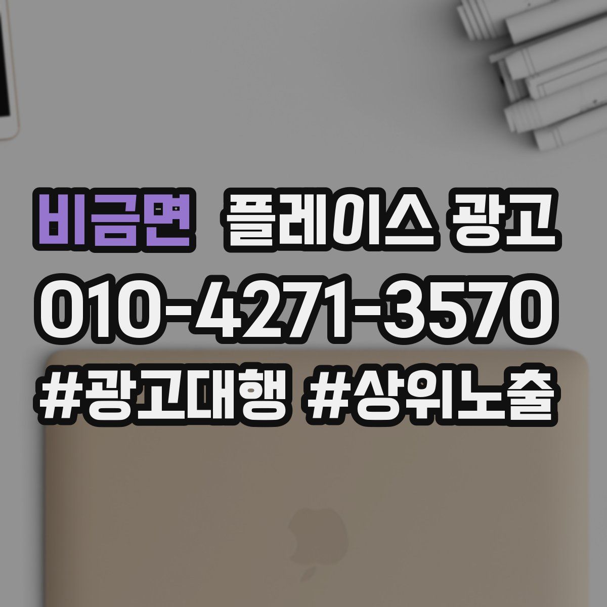 비금면 플레이스 광고