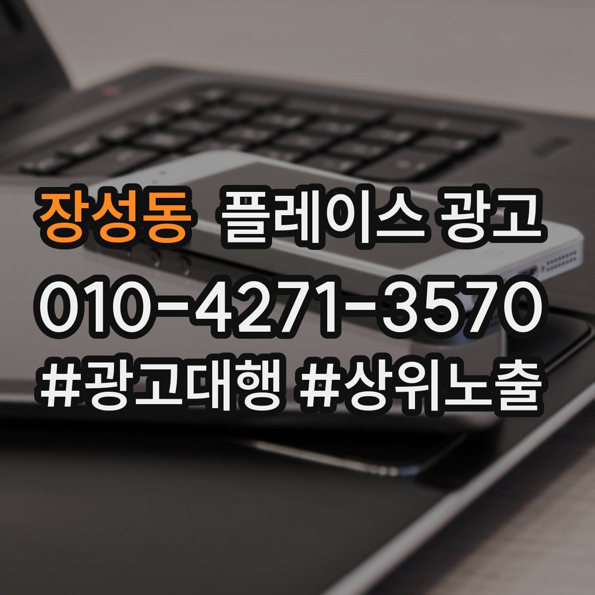 장성동 플레이스 광고