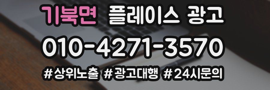 기북면 플레이스 광고