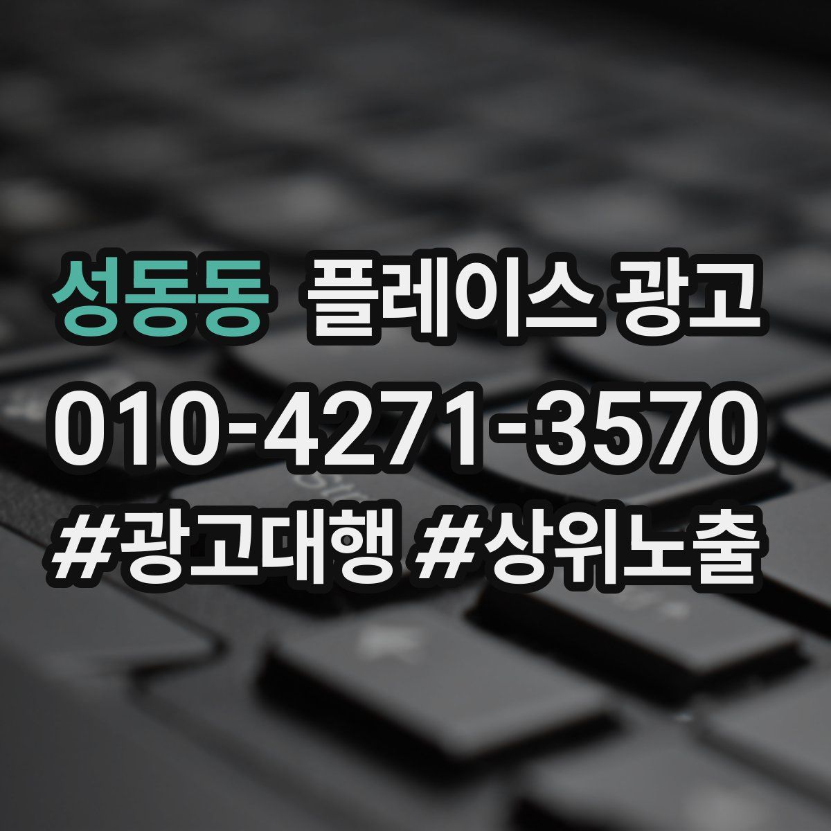 성동동 플레이스 광고