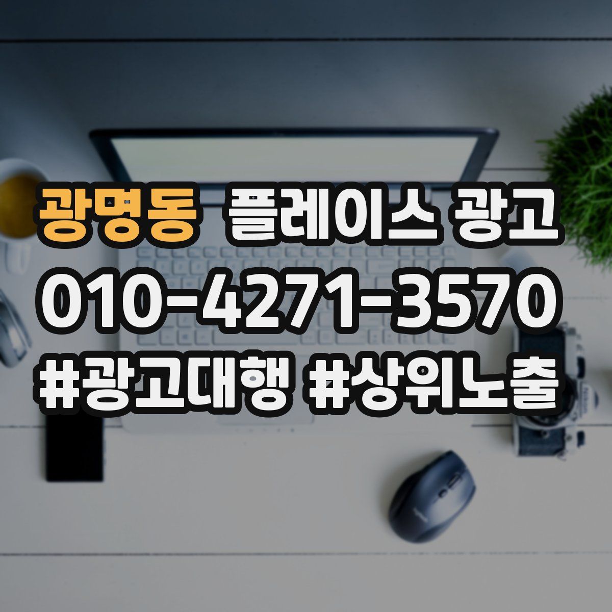 광명동 플레이스 광고