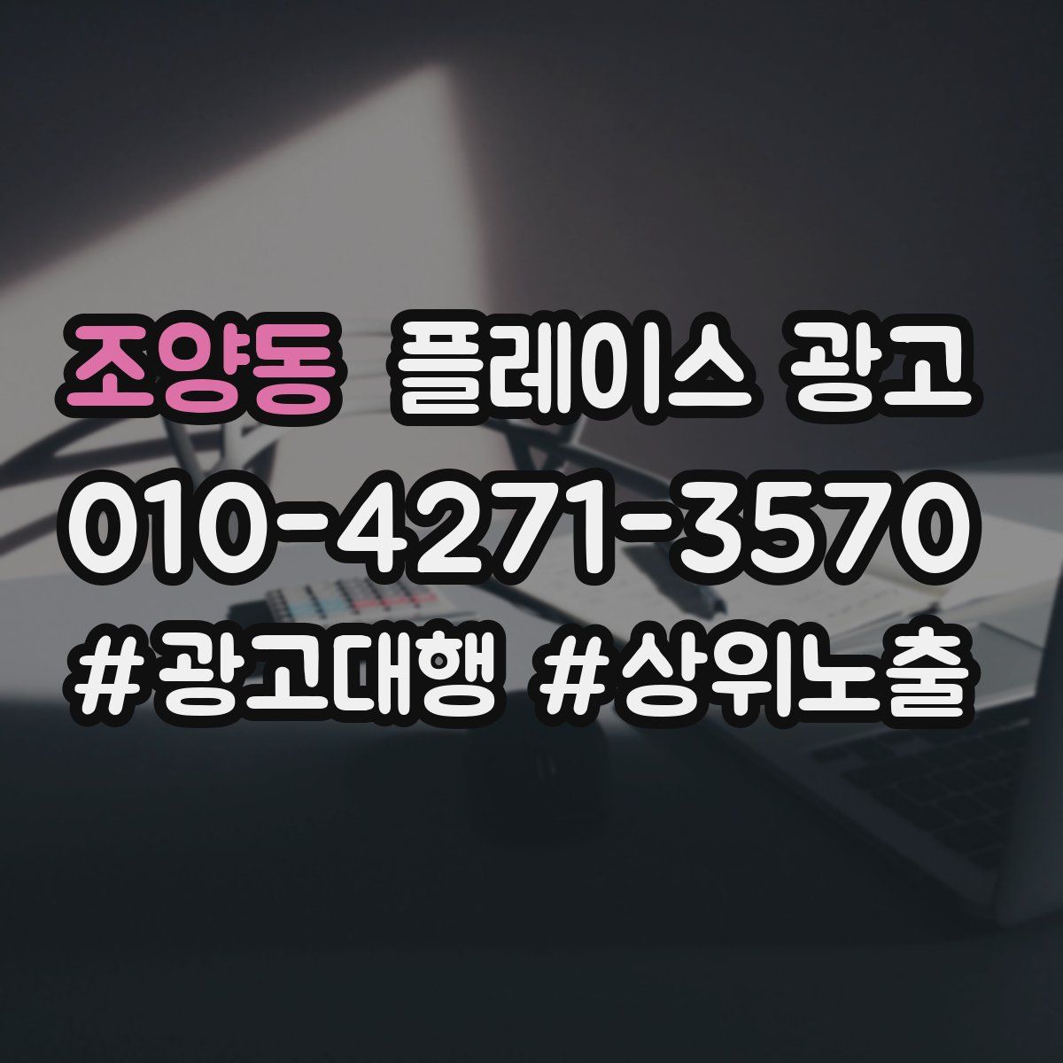 조양동 플레이스 광고