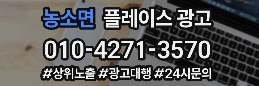 농소면 플레이스 광고