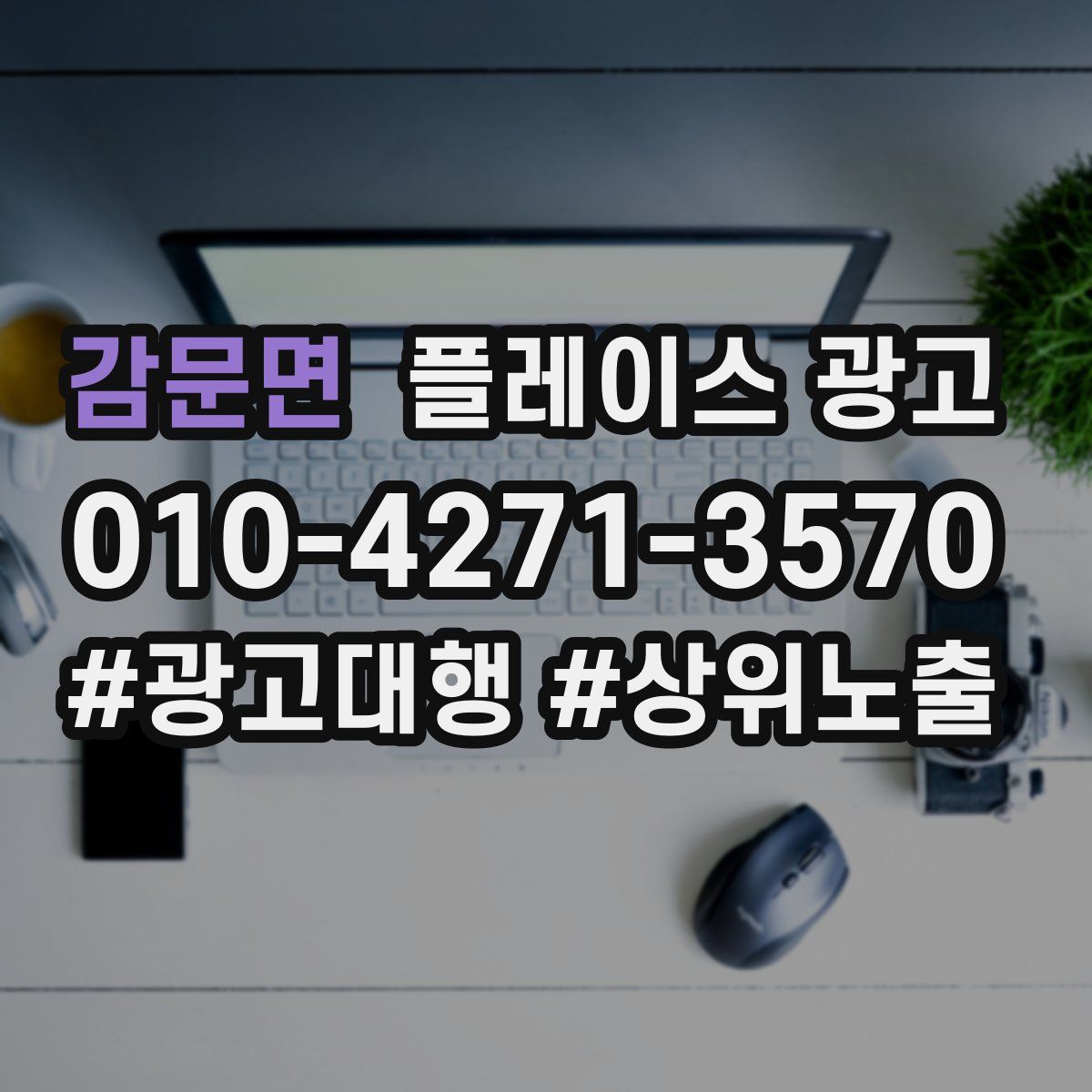 감문면 플레이스 광고