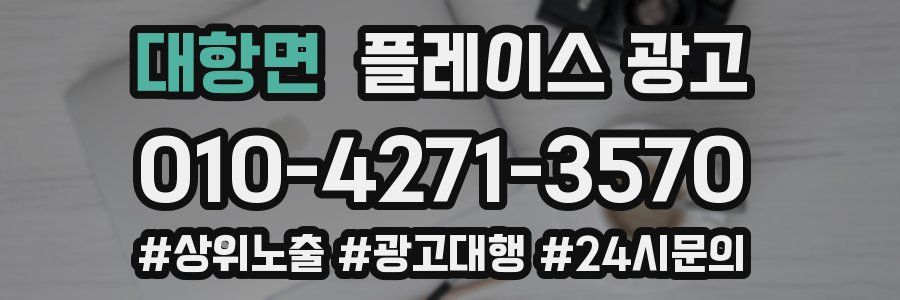 대항면 플레이스 광고