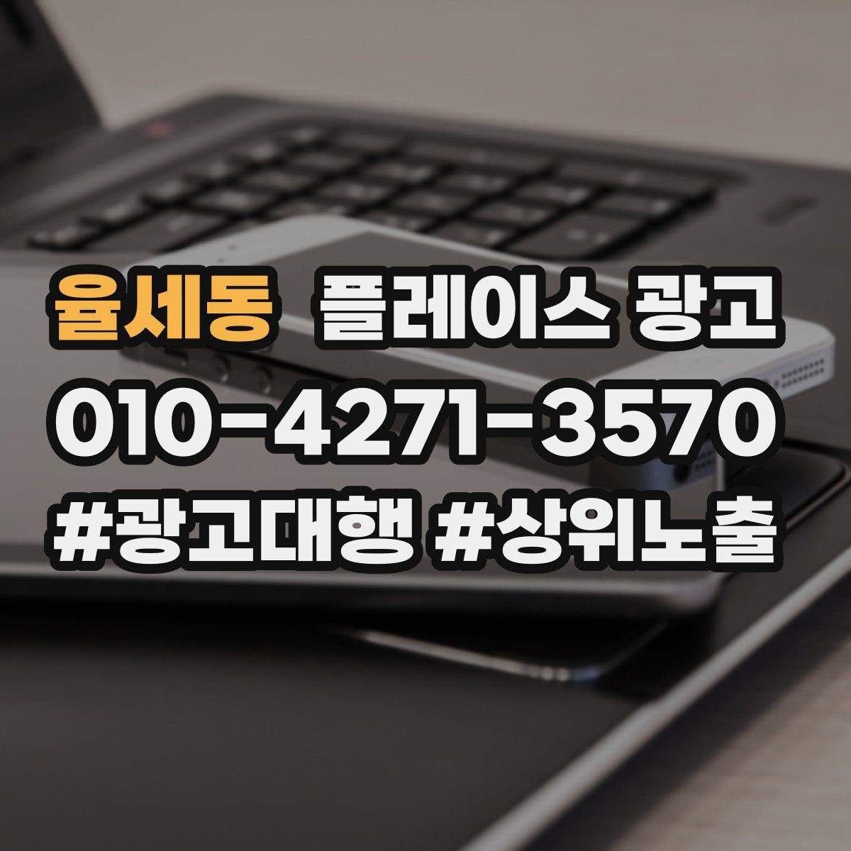 율세동 플레이스 광고