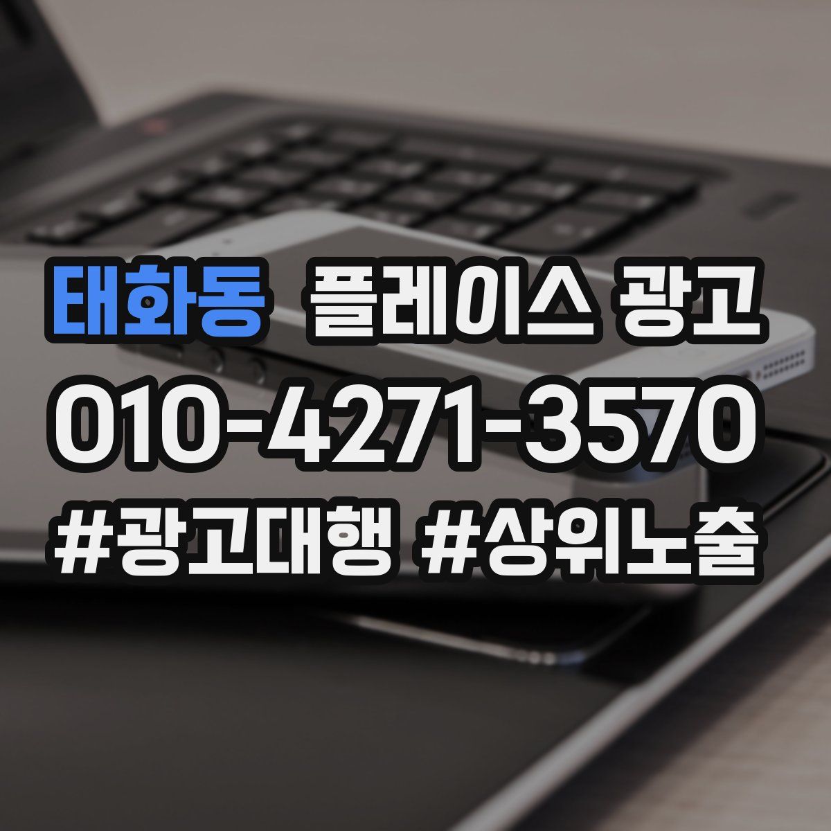 태화동 플레이스 광고