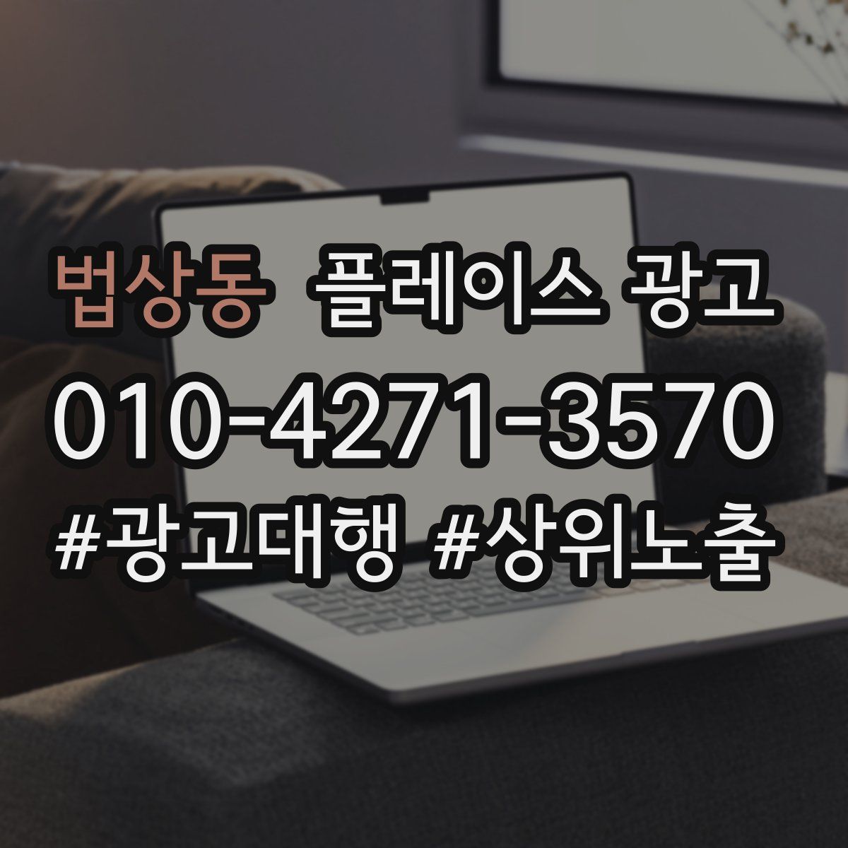 법상동 플레이스 광고