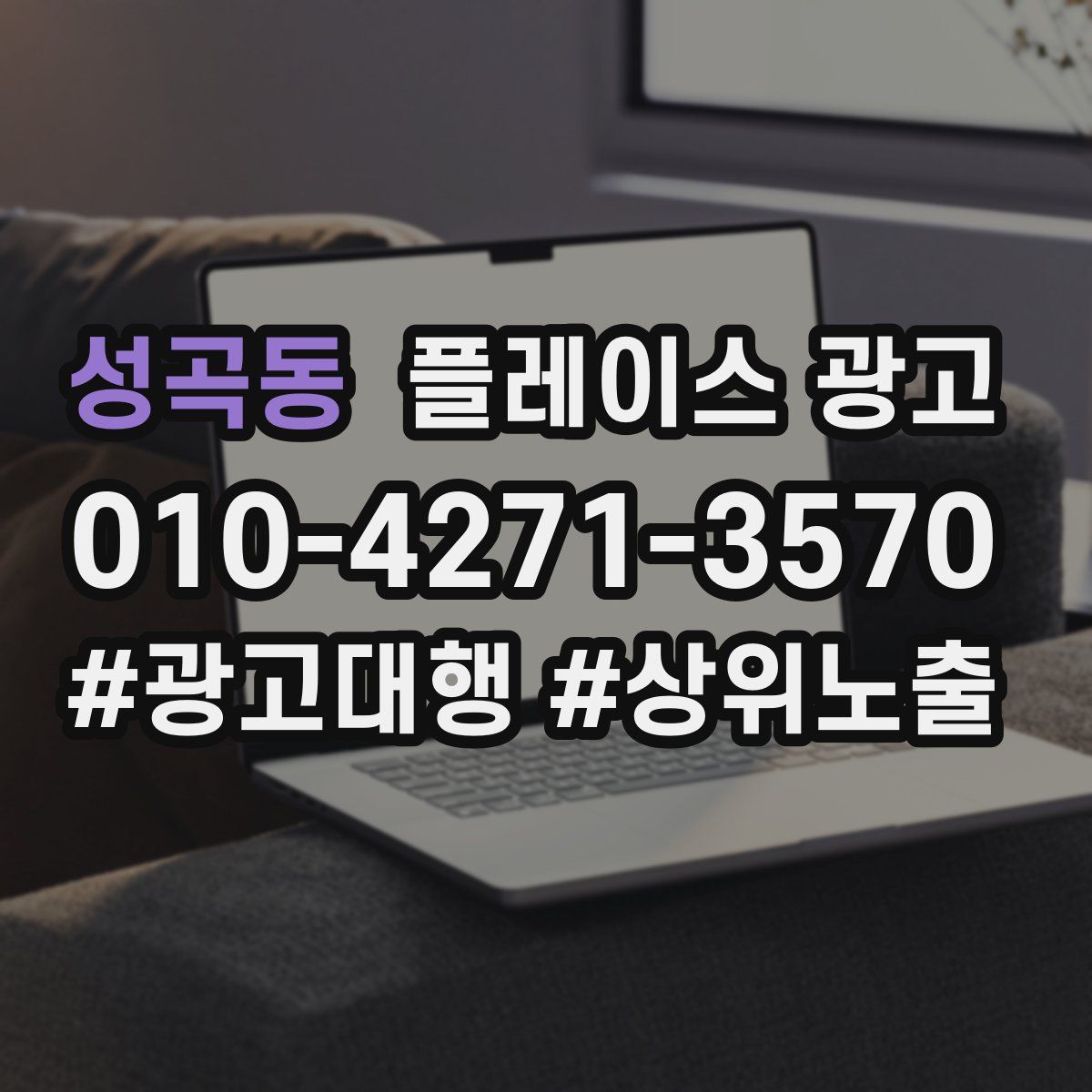 성곡동 플레이스 광고