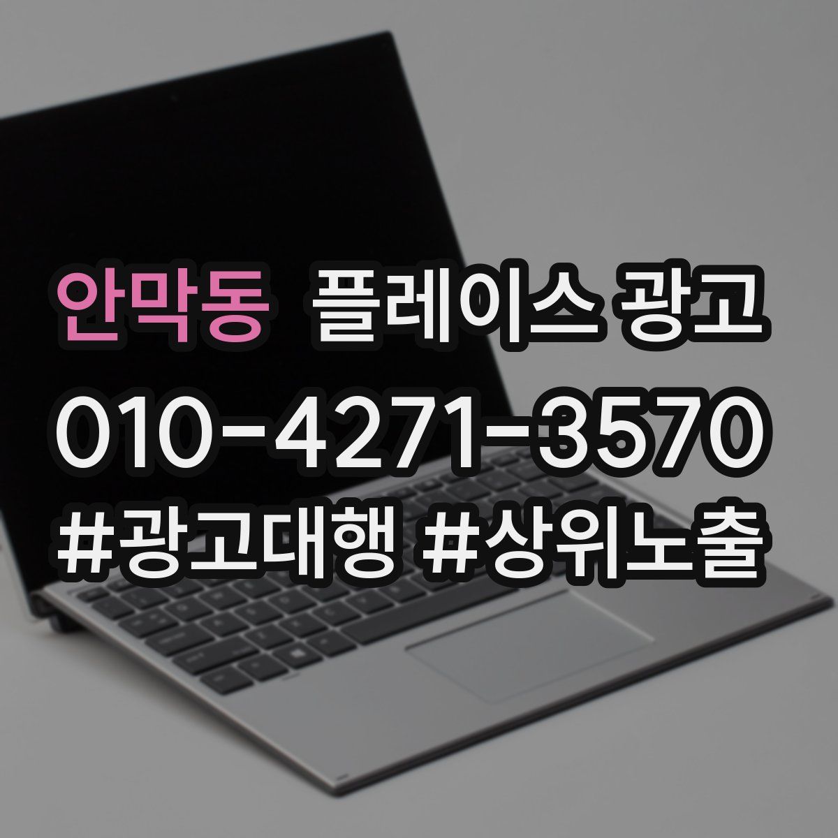 안막동 플레이스 광고