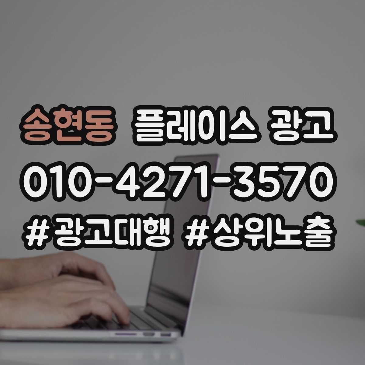송현동 플레이스 광고