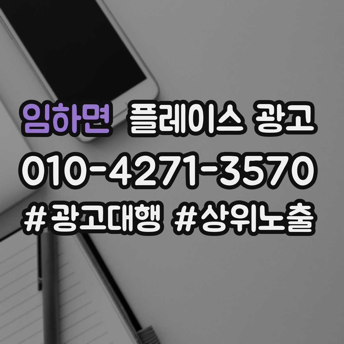 임하면 플레이스 광고