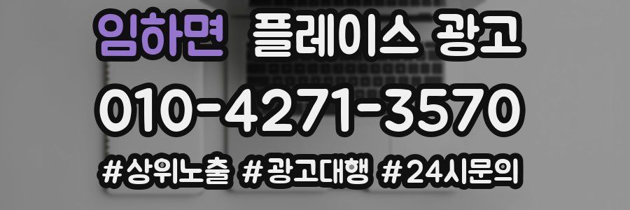 임하면 플레이스 광고