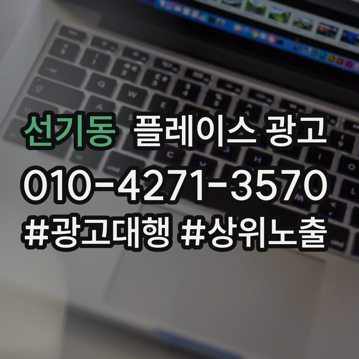 선기동 플레이스 광고