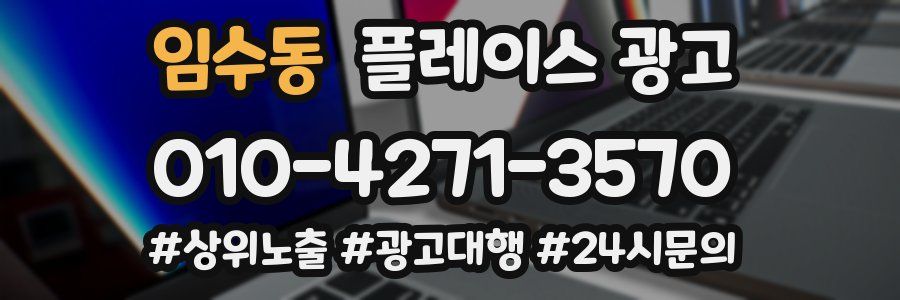 임수동 플레이스 광고