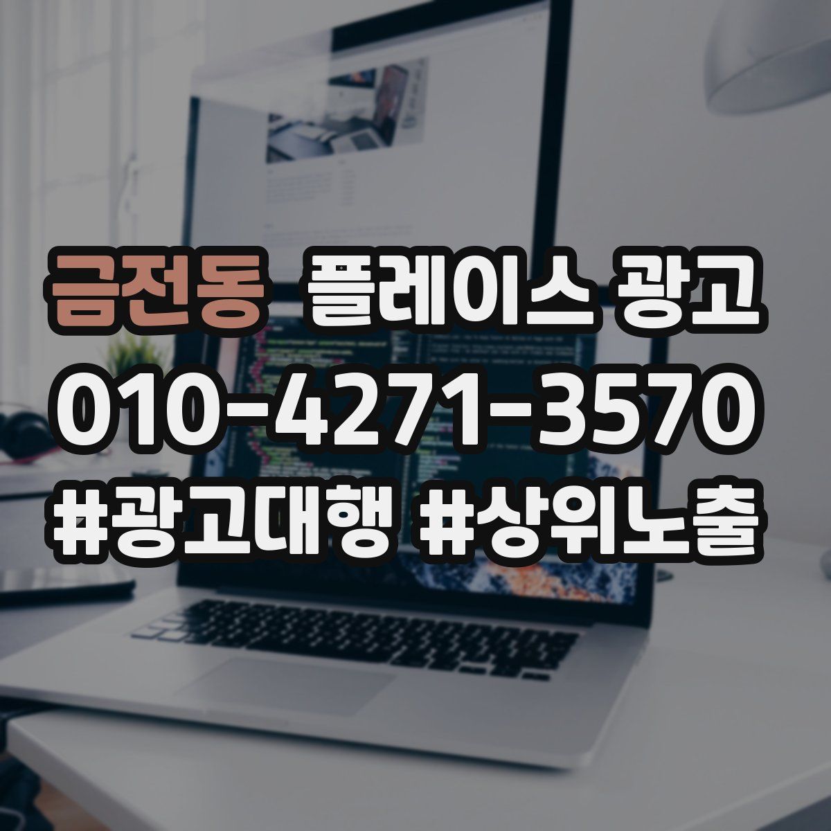 금전동 플레이스 광고