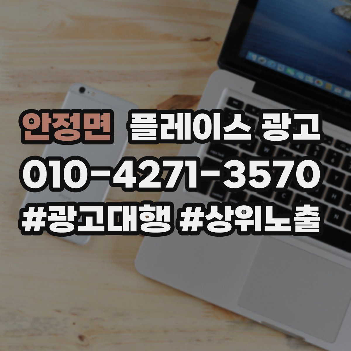 안정면 플레이스 광고