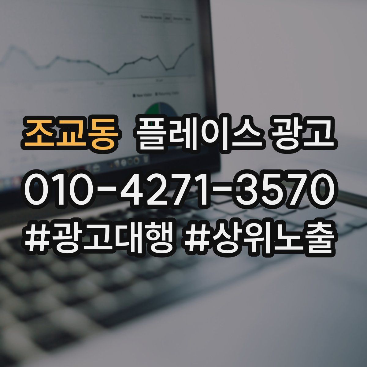 조교동 플레이스 광고