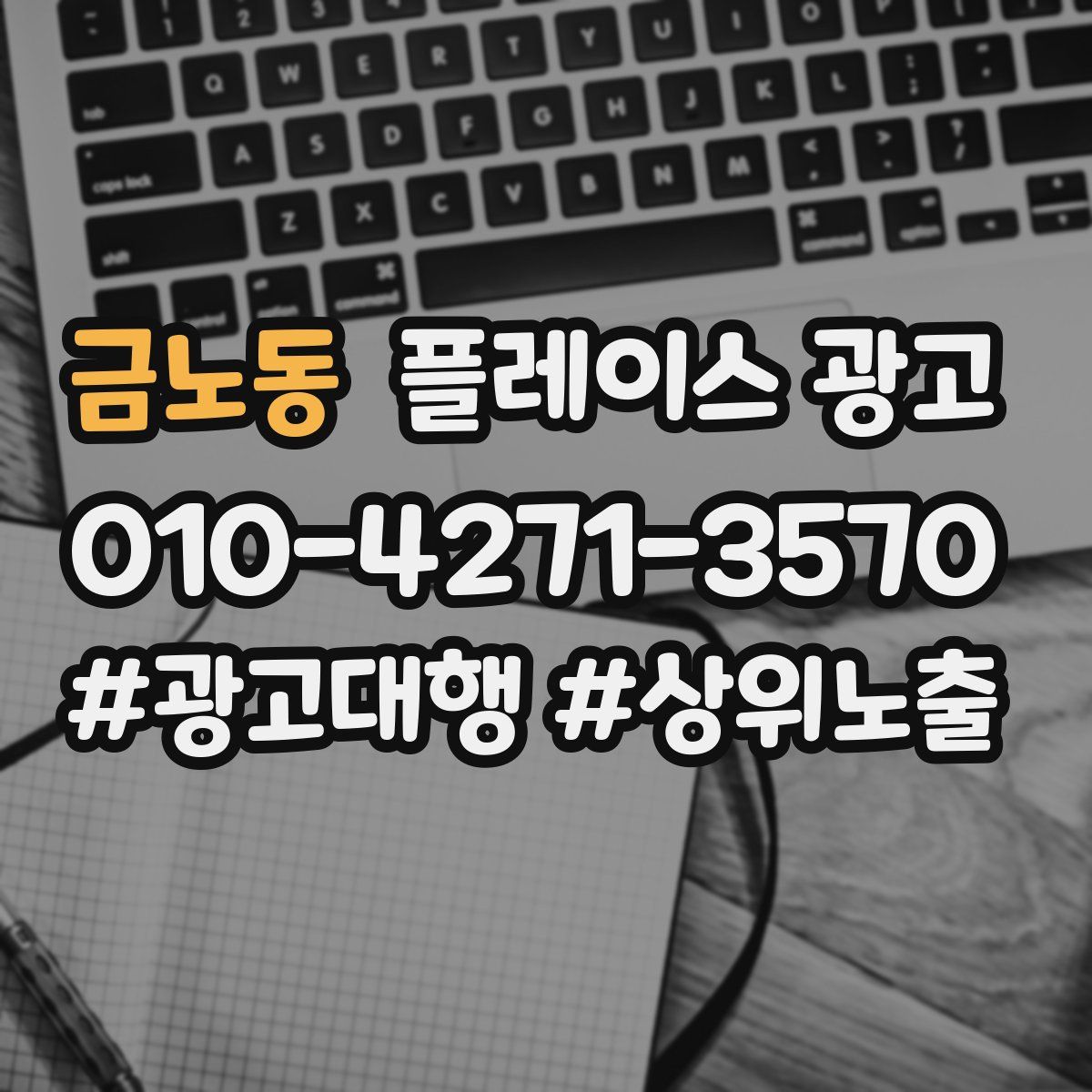 금노동 플레이스 광고