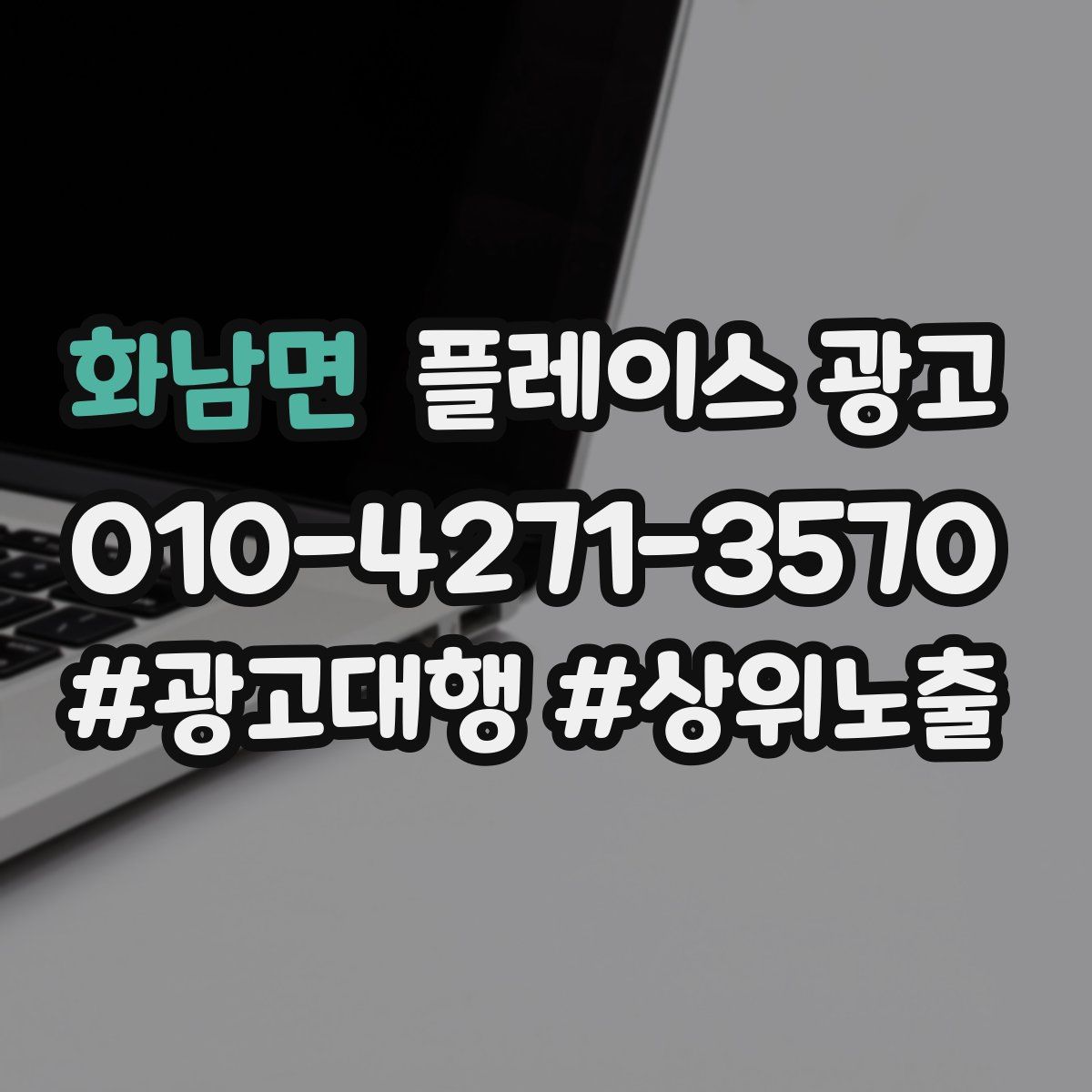 화남면 플레이스 광고