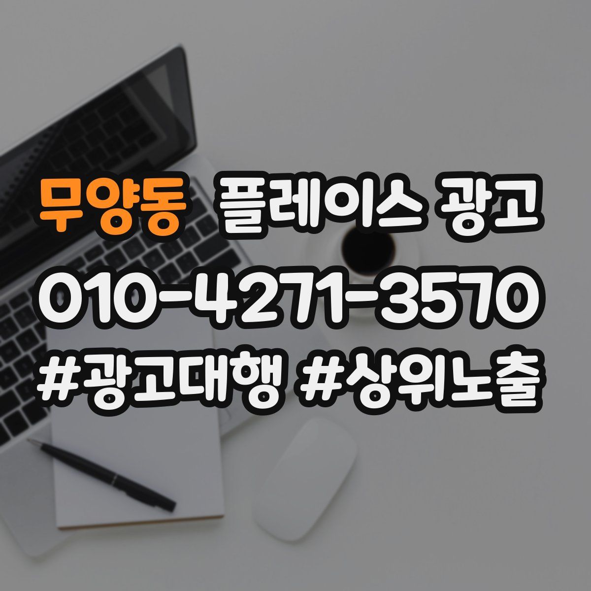 무양동 플레이스 광고