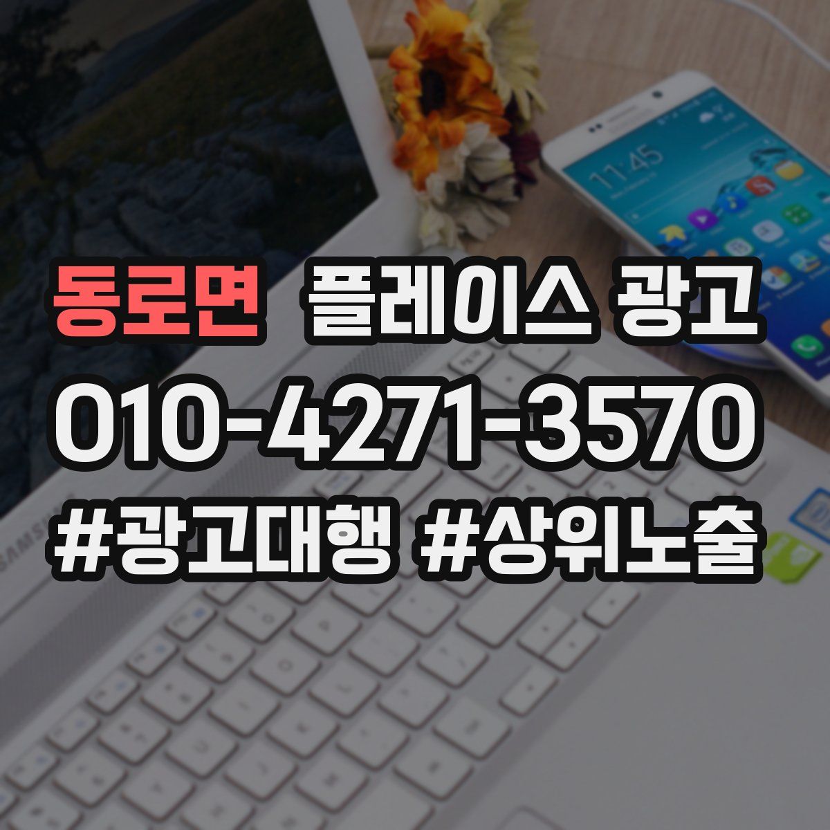 동로면 플레이스 광고