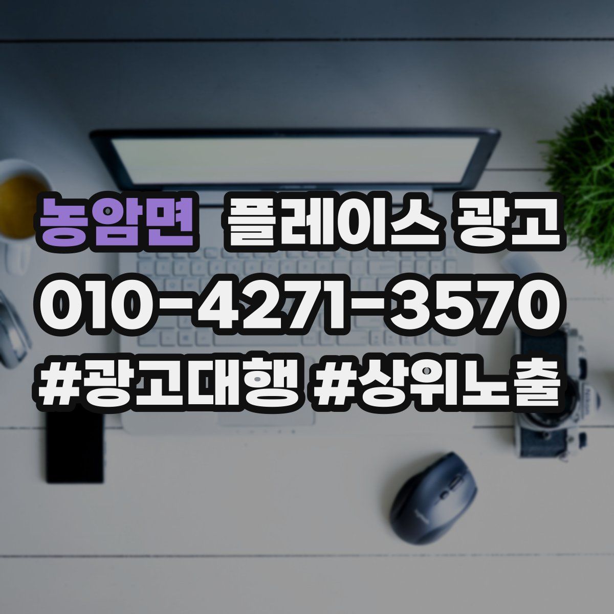 농암면 플레이스 광고