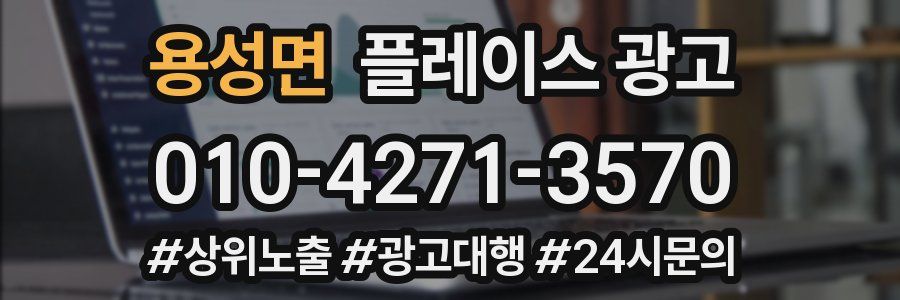 용성면 플레이스 광고