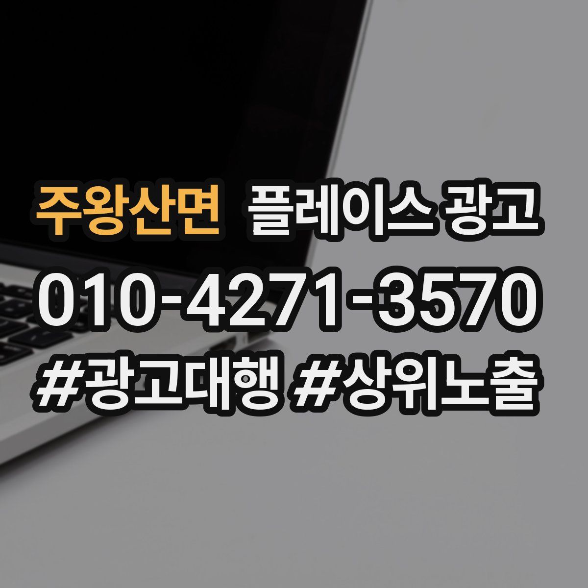 주왕산면 플레이스 광고