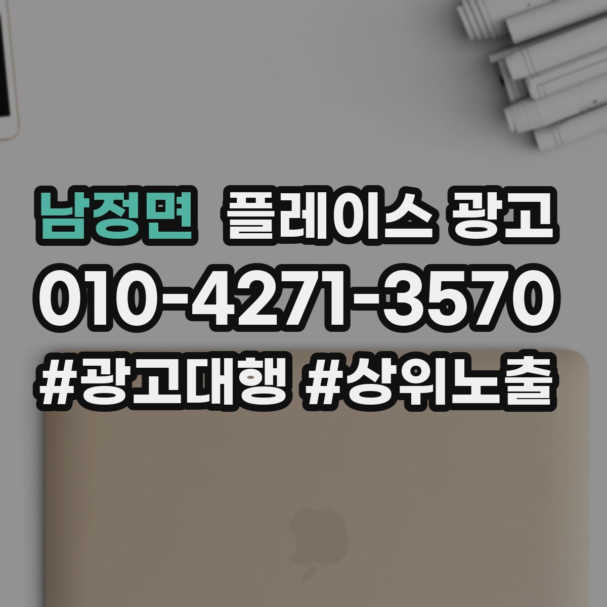 남정면 플레이스 광고