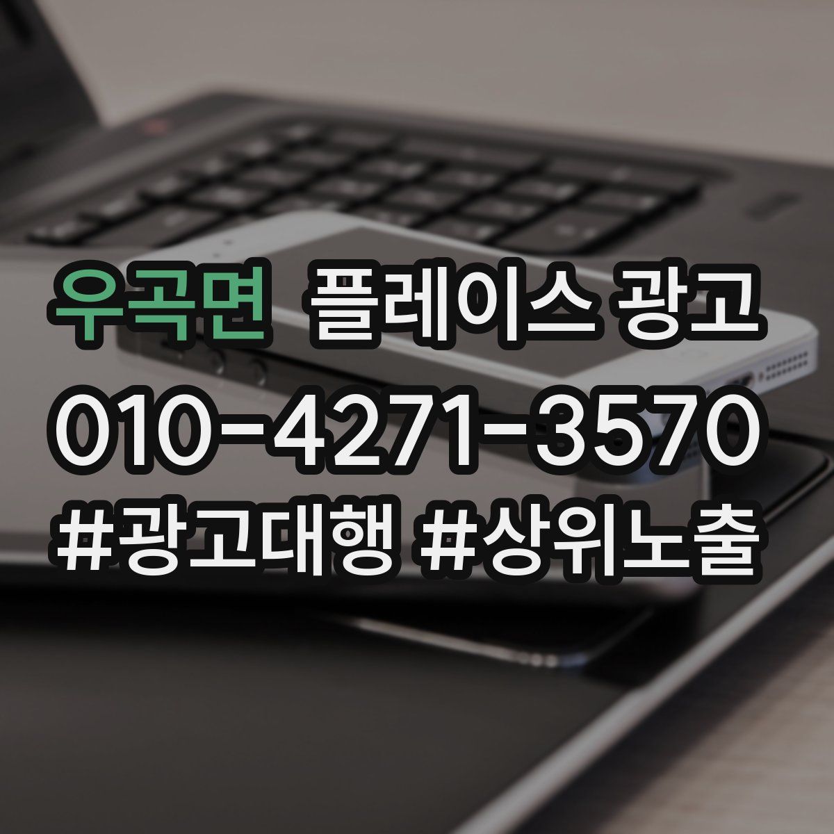 우곡면 플레이스 광고