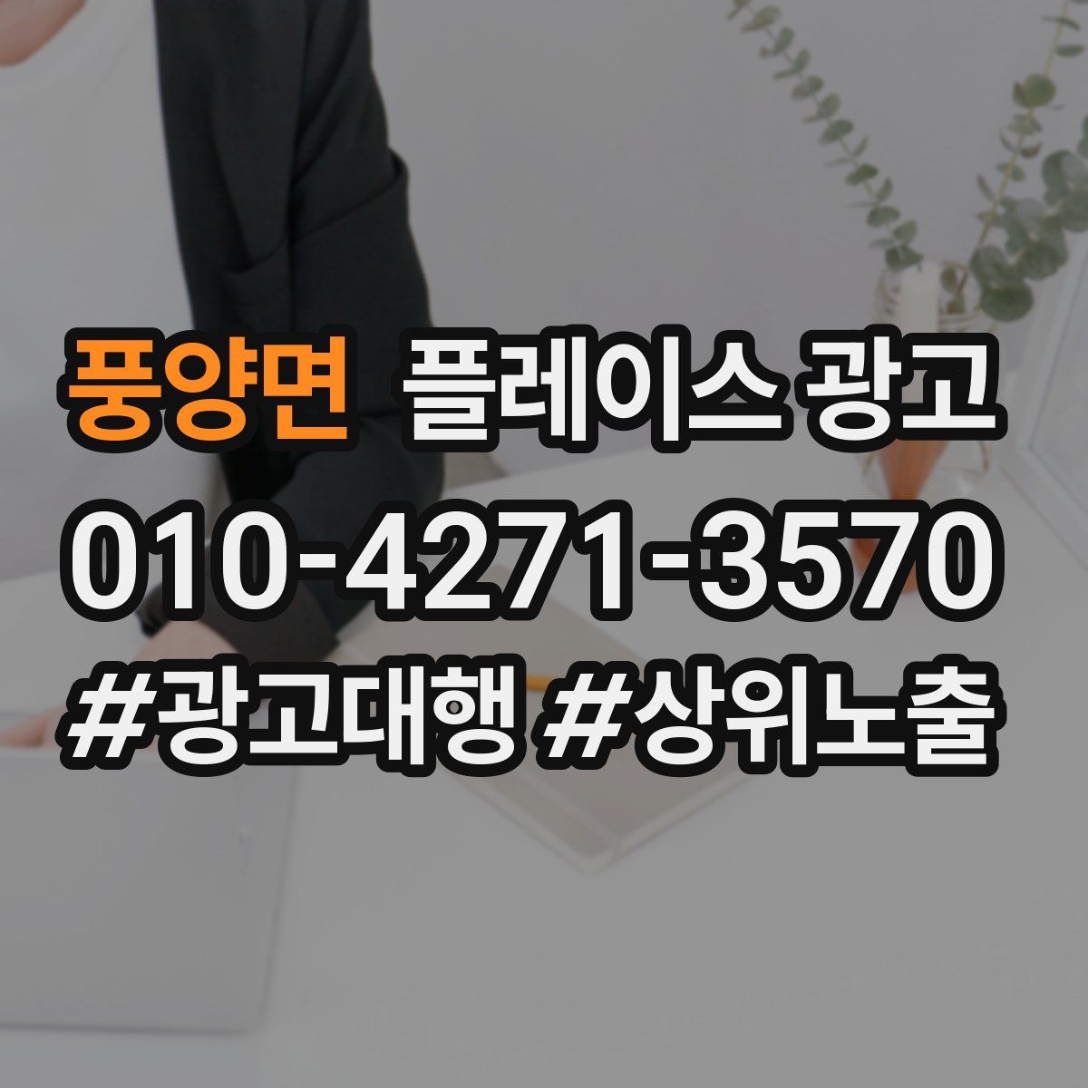풍양면 플레이스 광고
