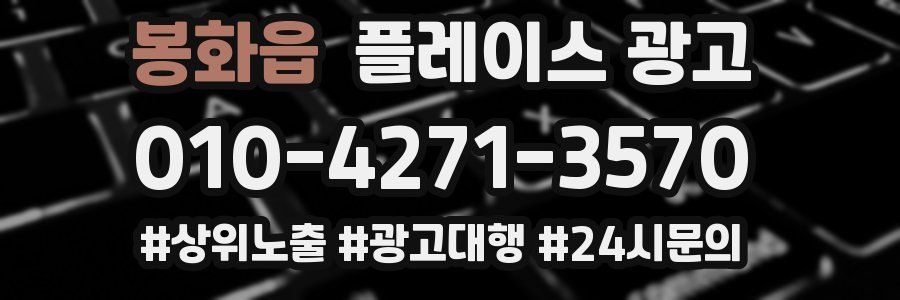 봉화읍 플레이스 광고