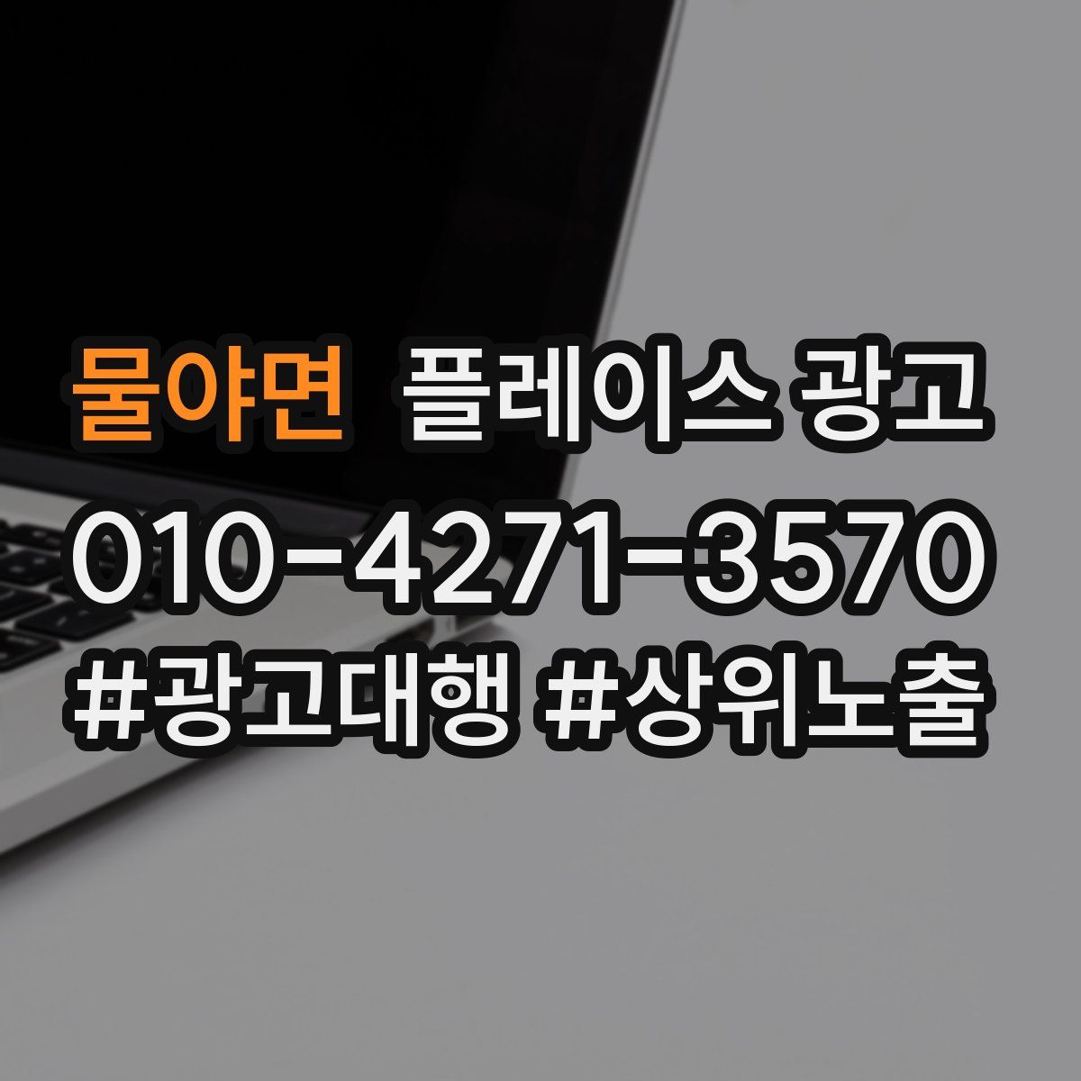 물야면 플레이스 광고