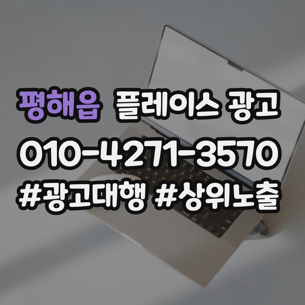 평해읍 플레이스 광고